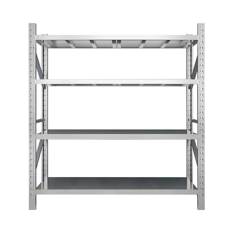 臻远ZY-BXGHJ-27不锈钢货架304材质四层仓储货架 150*50*200cm/300kg主架