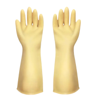 核隆钰 胶手套 长40CM加厚 副