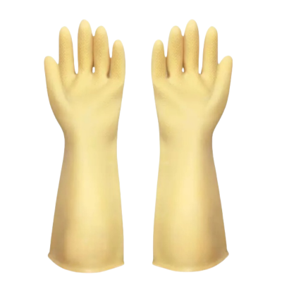 核隆钰 胶手套 长40CM加厚 副