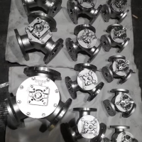 小窝厘 沪工三通球阀YQ42F-16PDN40