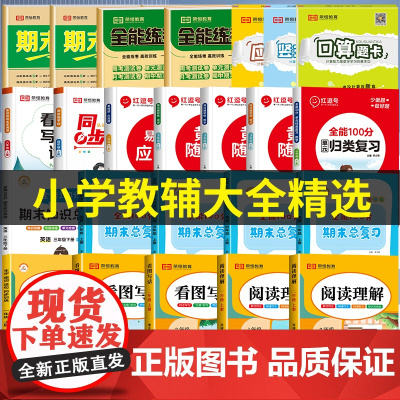 小学一二三四年五六级上册下册数学口算天天练看图写话语文阅读理解专项训练书 期末冲刺100分试卷测试卷全套人教版英语同步练