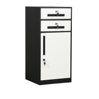 慧采云 钢制文件柜矮柜收纳整理柜资料柜铁皮柜档案柜办公抽屉柜带锁