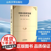 中国可持续发展路径与对策 王庆松,袁学良,刘呈庆 著 环境科学专业科技 正版图书籍 山东大学出版社
