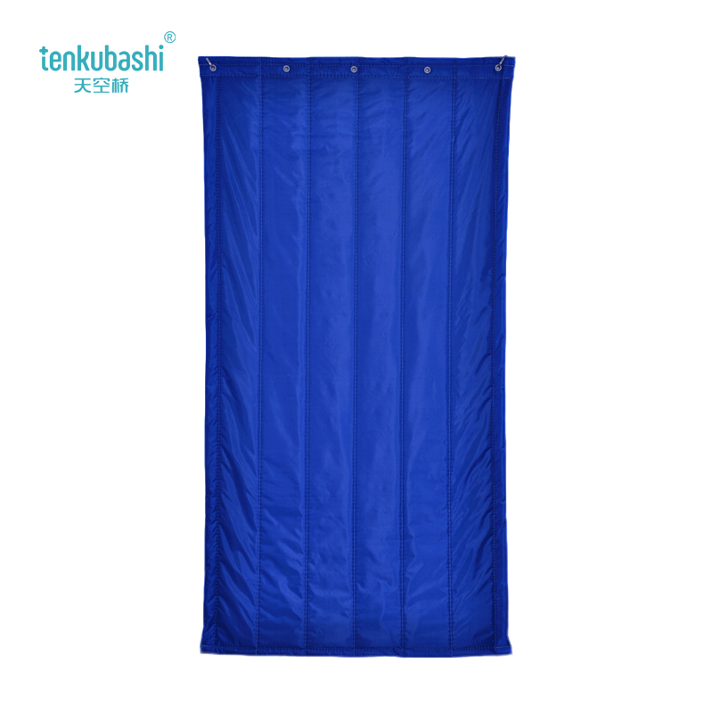 天空桥 棉门帘 MML-101宝蓝色无窗口二层棉 平方米