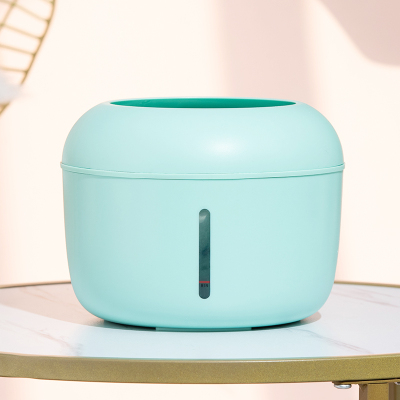 猫咪饮水机自动循环流动时光旧巷用品智能狗喂喝水宠物饮水器狗狗饮水机普通款—绿色（质保一年）