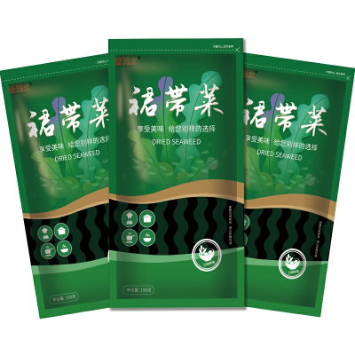 俏果缘 裙带菜干货100g*3韩国海带汤韩式海群裙菜芽脂肪儿童裙苗干裙带菜