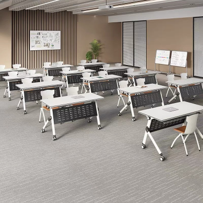 PXZ003培训桌椅办公桌椅折叠桌椅