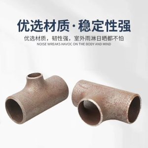 伟鹏双兴 焊接碳钢异径三通 133*48 个