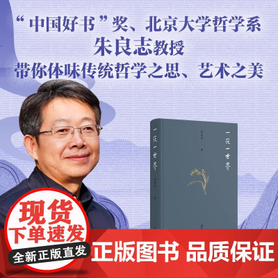 一花一世界 北京大学哲学系教授朱良志著 哲学美学普及读物 一朵野花 也是一个有意义的世界 北京大学出版社 正版书籍