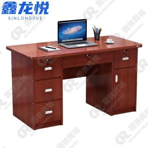 鑫龙悦 电脑桌 红棕色 张