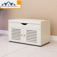 家用口换鞋凳鞋柜长条储物凳多功能北欧创意鞋架床尾凳穿鞋凳子 三维工匠收纳凳