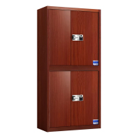 鑫星奈 XXN40615032 钢制保密柜保险柜保密档案资料柜 红木纹分双节智能指纹密码锁