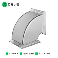 佰晟小智 弯头 GTE038DF 镀锌角钢法兰弯头(带法兰)