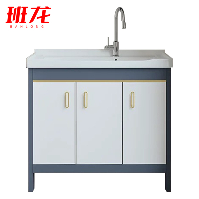 班龙浴室柜洗手台91*48*81cm台