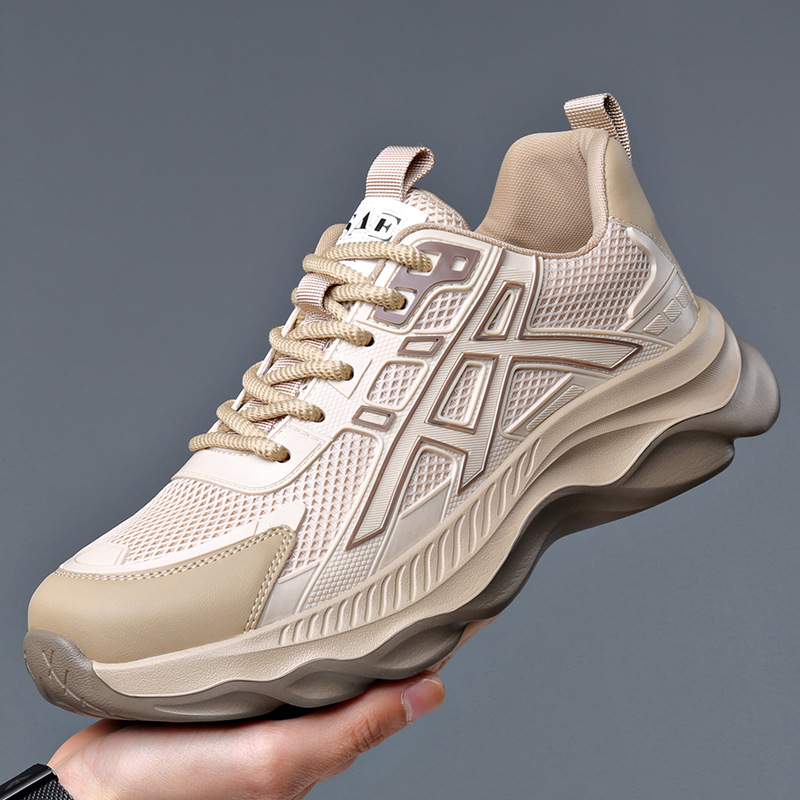 潮牌厚底老爹鞋男春夏新款小众设计潮流时尚百搭透气运动鞋休闲鞋