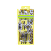 波斯(BOSI) 荧光系列丝锥板牙组套 20件套 套