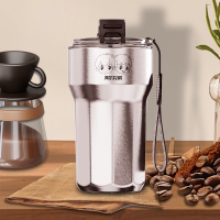 海尔兄弟海尔兄弟便携双饮钛咖啡杯