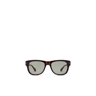 卡地亚(Cartier)醋酸纤维男士太阳镜时尚徽标修饰休闲百搭框架眼 灰色