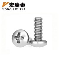 宏瑞泰 不锈钢十字圆头螺栓 M4*20 个