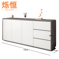 烁恒 餐边柜 深灰色220*40*80 个