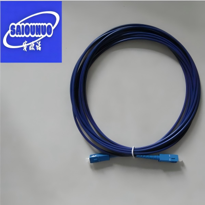 蓝色铠装尾纤 SC-SC 1米 根