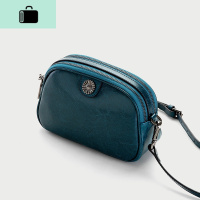 2020新款皮斜挎女包ins洋气简约百搭宽带单肩牛皮小包包潮多层NEW LAKE女斜挎包