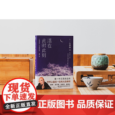活在此时此刻 一行禅师修行手记 一本教你活出生命意义的灵性之书 讲述一行禅师真实的生活经历心灵励志 正版书籍
