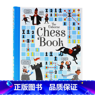 [正版]Usborne出品 国际象棋书 英文原版 The Usborne Chess Book 活动页设计 Act