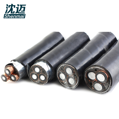 沈迈 铝芯铠装电缆 ZR-YJLV22-10-1-3*50mm² /米