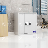 臻远 ZY4102412 单节保密柜矮柜文件柜防盗档案资料柜 常规单节智能指纹锁