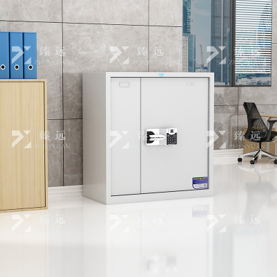 臻远 ZY4102412 单节保密柜矮柜文件柜防盗档案资料柜 常规单节智能指纹锁