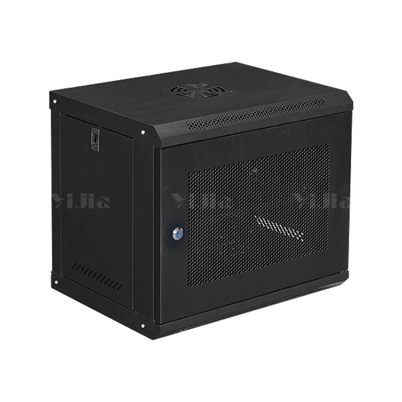翌嘉 YJ5011648壁挂网络机柜网线理线柜 9u网门黑色