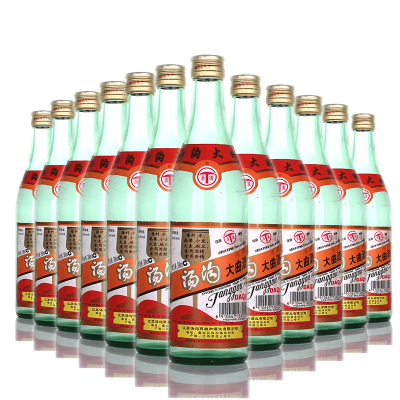 12瓶装 50度汤沟酒汤沟大曲酒 500毫升*12瓶 江苏酒 固液法白酒