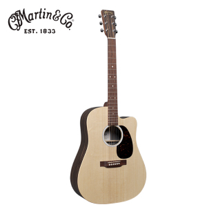 马丁(MARTIN)DCX2E-03单板缺角民谣电箱吉他41英寸D型背侧板HPL玫瑰木纹原装进口 DCX2E-03