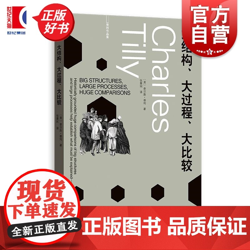 大结构大过程大比较 蒂利作品集 查尔斯蒂利著格致出版社社会变迁理论著作科学比较方法政治社会组织研究社会学正版图书籍