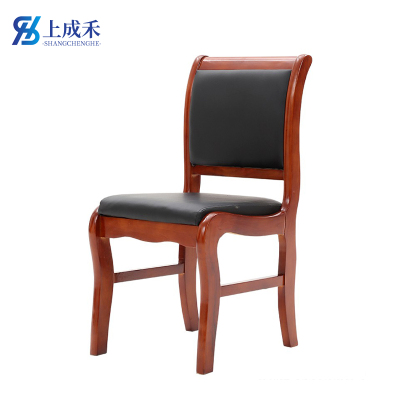 上成禾办公椅实木把