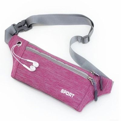 运动腰包男女时尚新款户外跑步健身多功能防水小腰带包超薄手机包