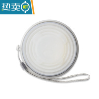 敬平可折叠水杯便携式杯子漱口杯伸缩杯硅胶旅行折叠杯旅游压缩杯户外 白色[200ML]洗漱杯