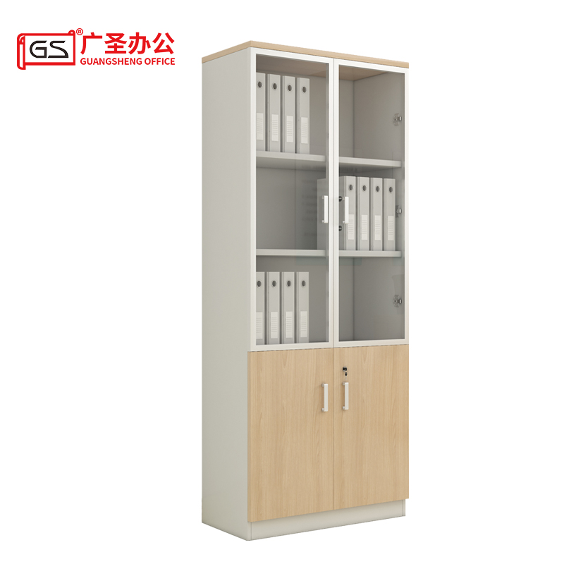 GS广圣 文件柜两门书柜资料柜储物柜 XW0102 个