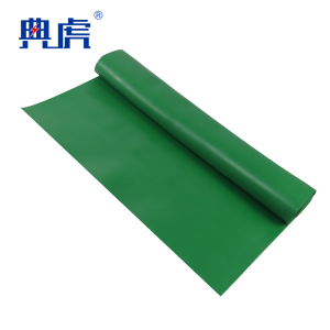 典虎 绝缘胶皮 绿色5mm*1m*10m 卷