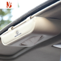 三维工匠奔驰GLC/GLA/GLB或C/E/S/A级汽车抽纸盒汽车内饰用品 淡雅米色-挂式(奔驰) 送抽纸1包