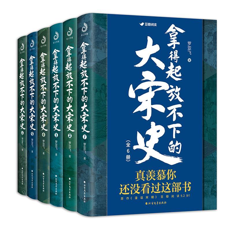 正版新书]拿得起放不下的大宋史(全6册)罗亚飞9787531748915