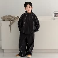 男童套装春季2026春秋新款中大童装春装潮男孩儿童早春运动服帅气