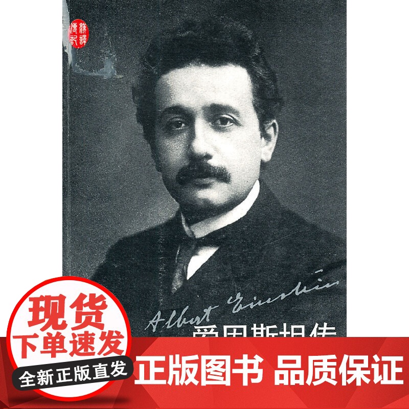 爱因斯坦传 阿尔布雷希特·弗尔辛著 人民文学出版社 正版书籍