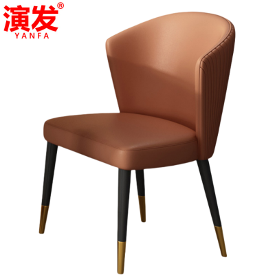 演发 餐椅皮质 把
