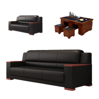 悦兴诚接待沙发 206*84*93cm(2+3)+功夫茶几套