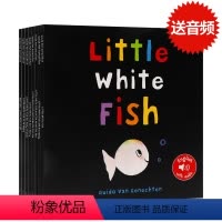 [正版]小白鱼系列8册 Little White Fish 英文原版绘本获奖绘本儿童英语启蒙海洋动物书图画故事书亲子阅