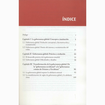 China y la gobernanza global