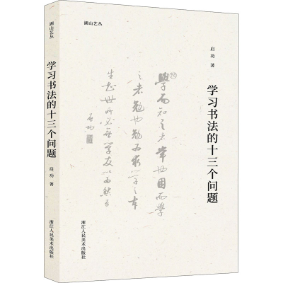 醉染图书学习书法的十三个问题9787534093777