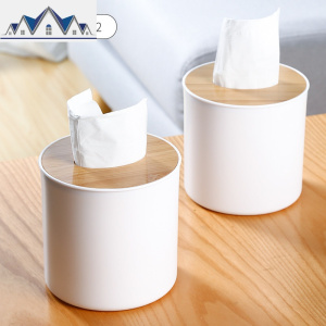 纸巾盒抽纸盒家用遥控器收纳盒客厅多功能纸抽盒餐巾纸盒创意可爱 三维工匠